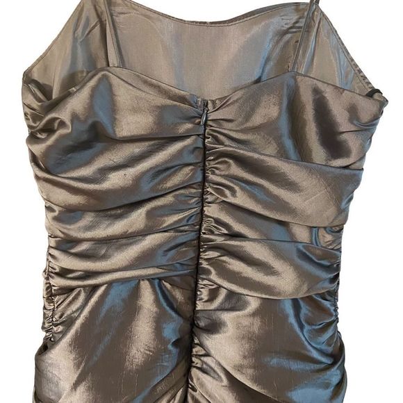 DOLLAR Grey Formal Event Dress Size S - Picture 3 of 13